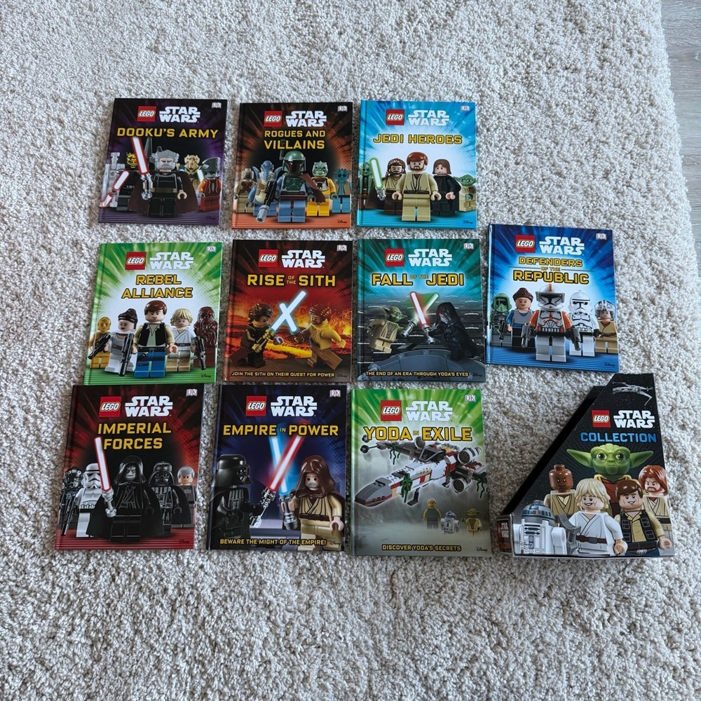 LEGO Star Wars 10 Books Collection Set